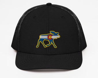 Colorado Flagge Elk Mesh Trucker Hut | Richardson 112