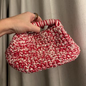 crochet clutch bag