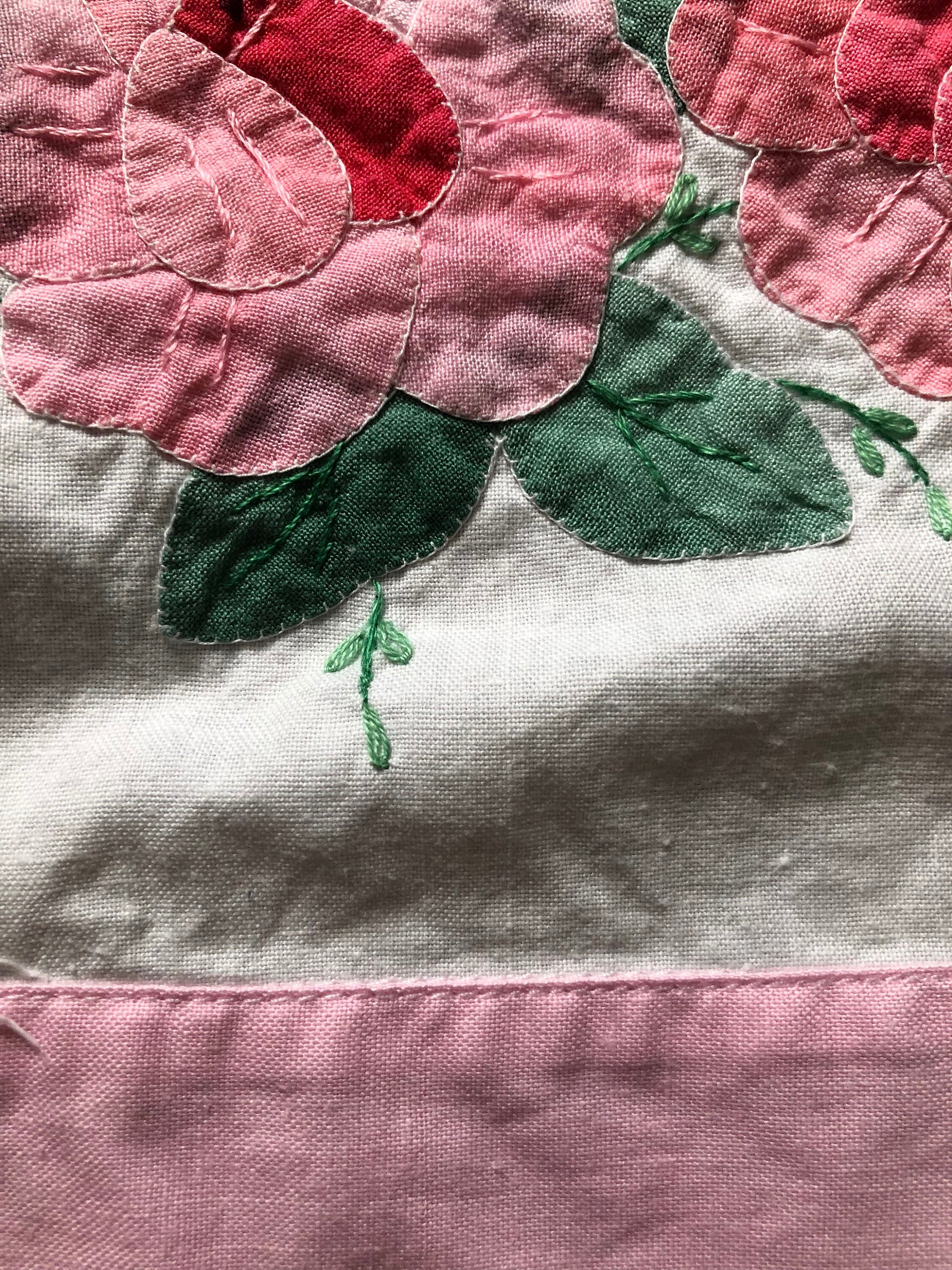 VINTAGE HAND Guest Towel Set Appliqu?? Cottage Style Farmhouse - Etsy