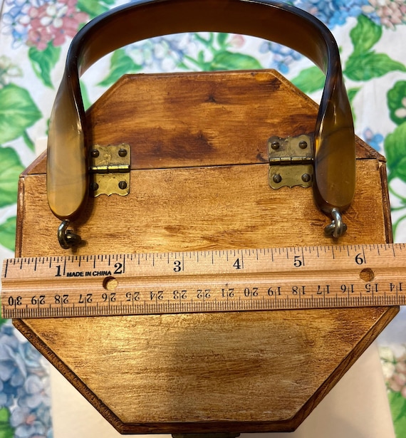 Decoupage wooden purse - image 6