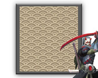 Genji Oni Etsy
