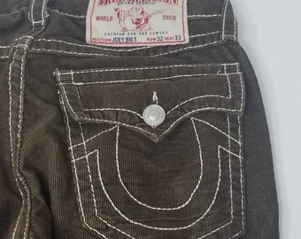 true religion brown jeans