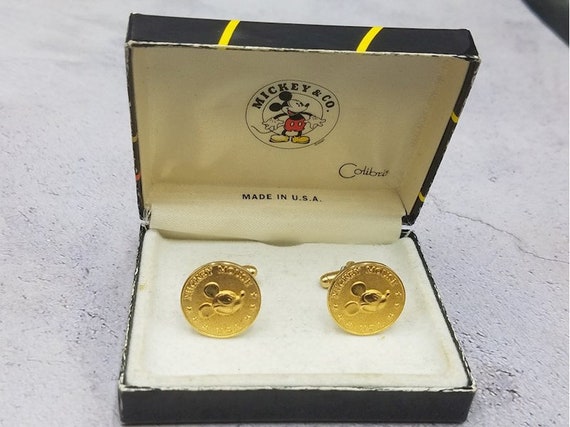 Mickey Mouse Cuff Links