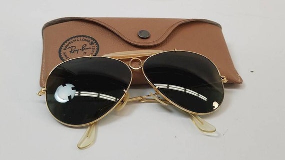 Ray Ban bullet hole Aviator shooter | Etsy