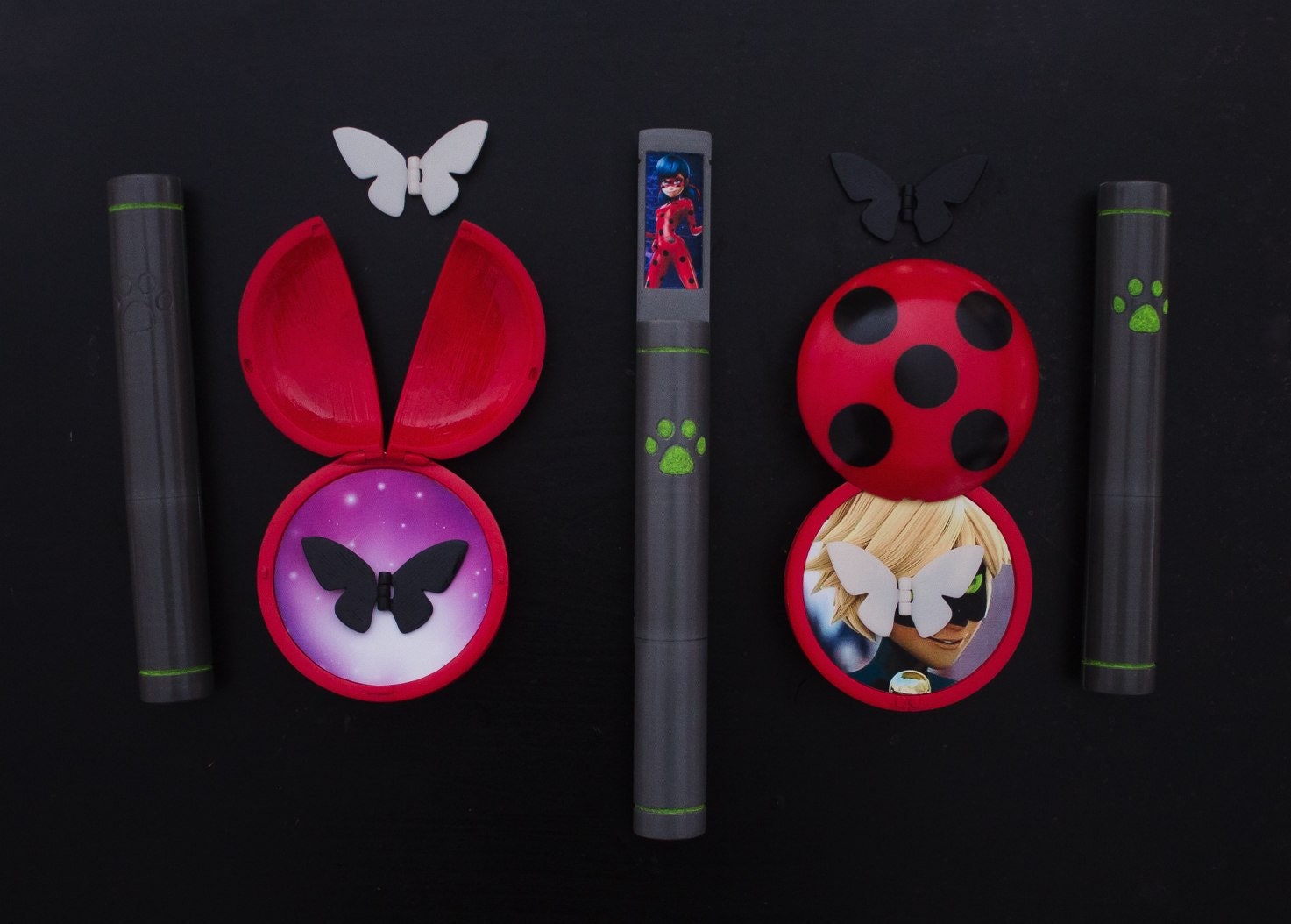 Chat Noir Adrien Weapon Miraculous Ladybug Cat Noir Etsy