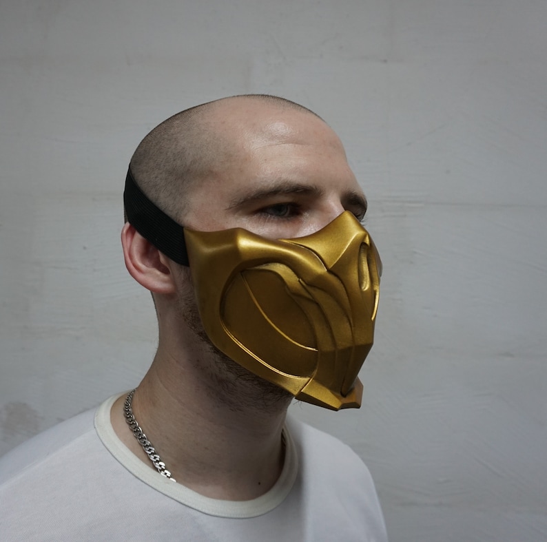 Scorpion Mask Mortal Kombat 11 | Etsy