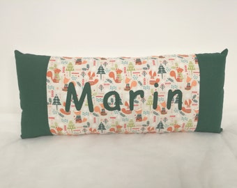 Coussin personnalisé Marin - prénom brodé - personnalisation - cadeau unique - en précommande