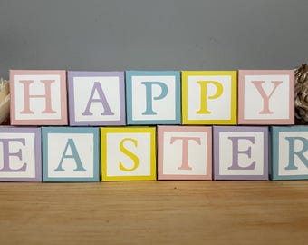 Karton Happy Easter-blokken