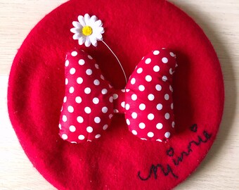 Disney Beret - Etsy UK