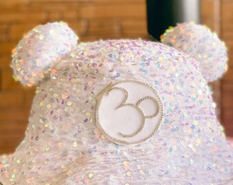 Disneyland Paris 30th Anniversary Holographic Sequins Bucket Hat