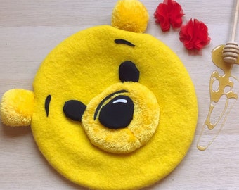 Winnie the Pooh Inspired Beret