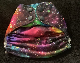Galaxy Stars print pul reusable swim diaper/one size fits most/swimmer/water diaper