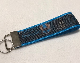 Wise Raven keyfob/keychain/lanyard/wristlet