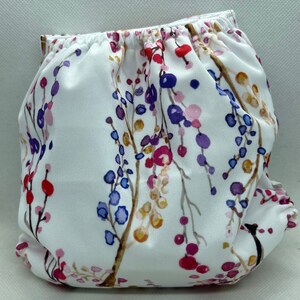 Juniper Berries one size fits most cloth pocket diaper/cloth nappy