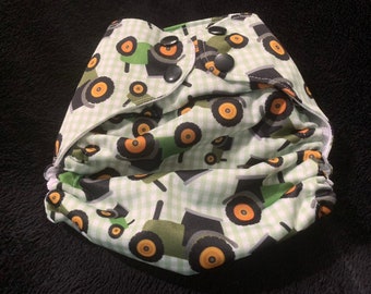 Tractors print pul reusable swim diaper/one size fits most/water diaper/swimmer