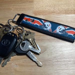 University of Miami keyfob/keychain/wristlet/ncaa/acc/football