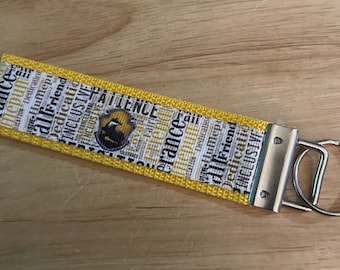 Loyal Badger house key fob/keychain/lanyrd/wristlet