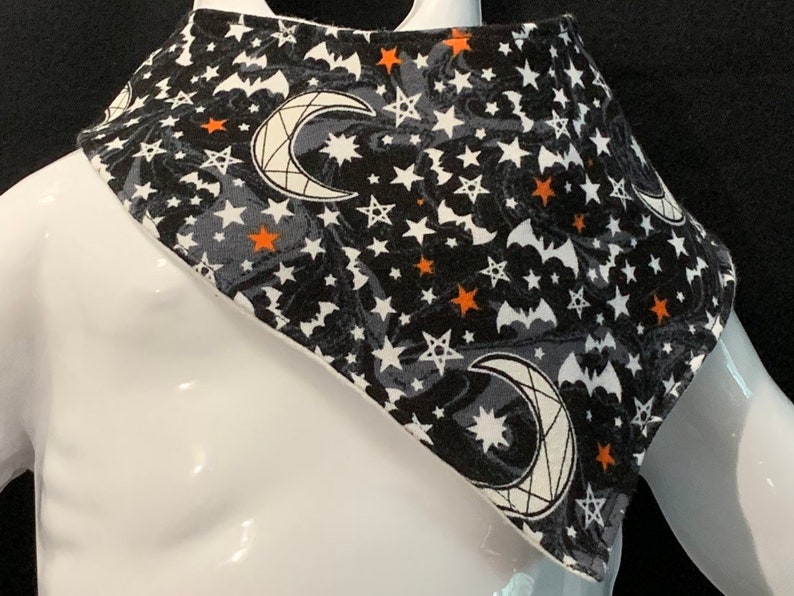 Glow in the Dark Halloween Scary Starry Night B-Dry Drool BibBibdanaBandana Bib