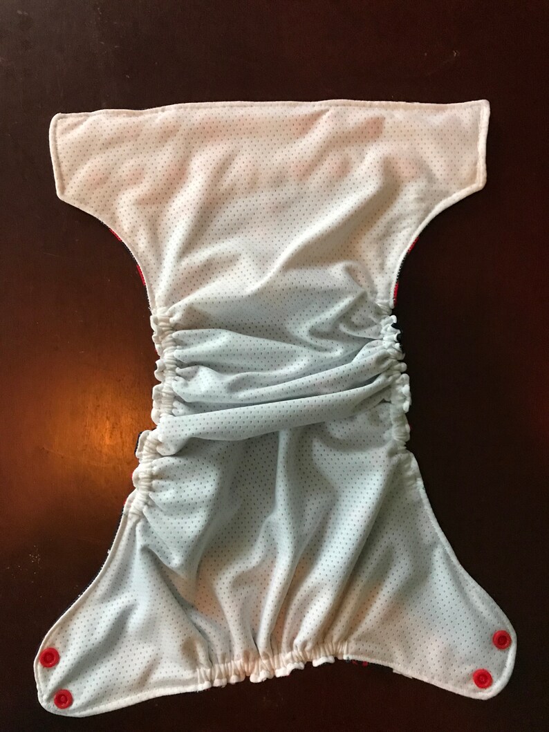 Red White and Blue Stars reusable swim diaperswimmerunisexonesizesummer