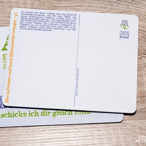 Muttertags-Postkarte mit Sommerblumensamen Bild 2