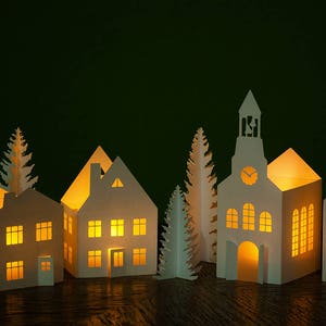 Set lanterna artigianale »Lights Village«