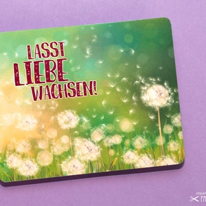 Save-the-date ansichtkaart “Laat de liefde groeien!”