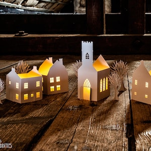 Lantern craft kit »Old english village«