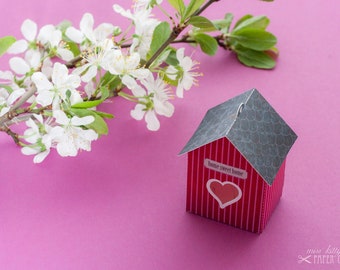 Craft bow "Birdhouse"