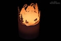 lantern craft set »Mountain Village«