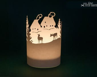 Zestaw lampionów „Bergdorf”, 1 szt