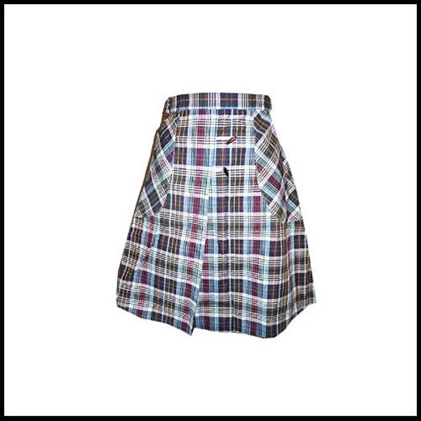 1950 - Western plaid skirt (New!) - XS