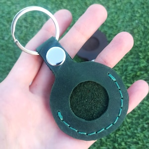 Airtag Holder, Apple Airtag Holder, Personalized Airtag Case, Custom Airtag Keychain, AirTag, Leather Keychain, Airtag Collar