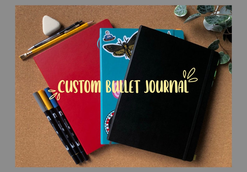 Custom Bullet Journal Etsy