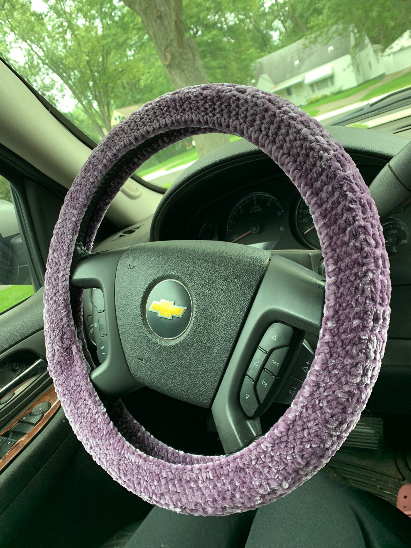 Velvet Steering Wheel Cover Etsy