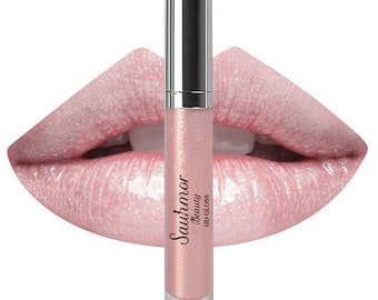 Brillo labial Pink Icing HD Gloss / Brillo labial de alto brillo / Confianza impecable y sin esfuerzo para llevar