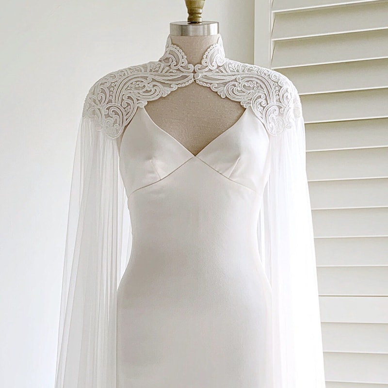 Wedding Dress Wraps Capes Etsy