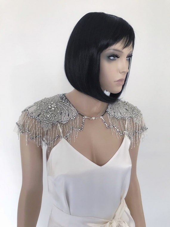 vintage bridal cape