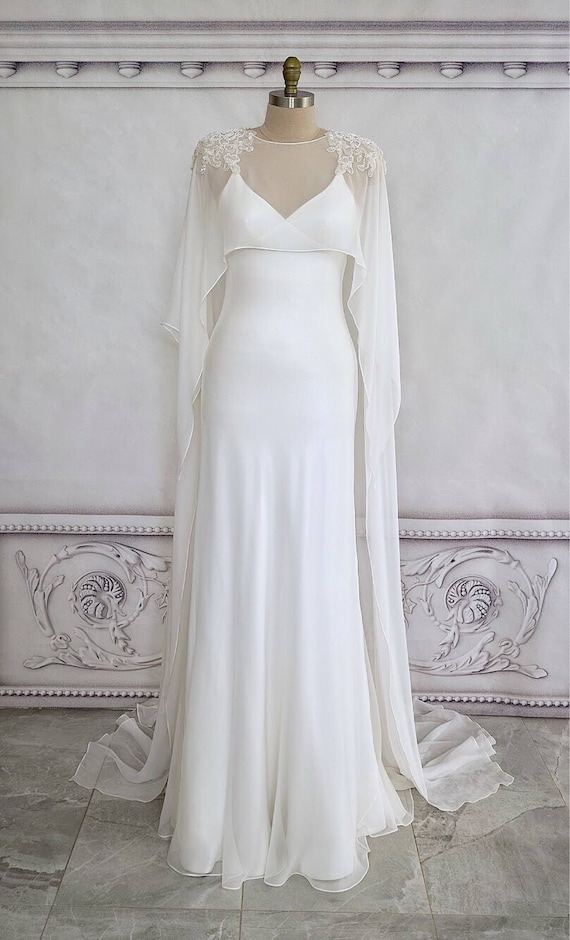 off white bridal