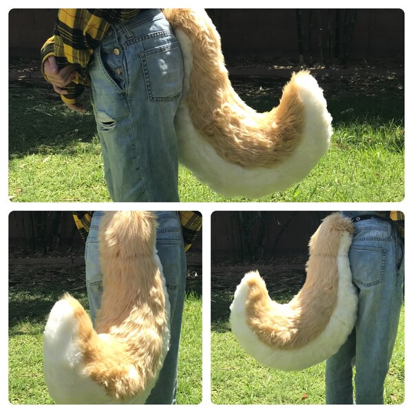 Closed Custom husky tail