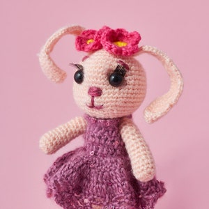 Crochet bunny doll,  Stuffed bunny toys,  Peter rabbit sensory toys