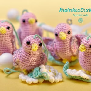Bird baby mobile, Expecting mom gift, Nursery mobile, Crib mobile, Bird toys