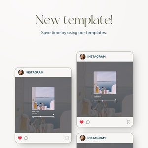 Instagram template social media feed Music aesthetic ig template aesthetic canva instagram template