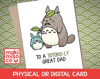 Totoro Love Card Etsy Totoro Love Card Etsy
