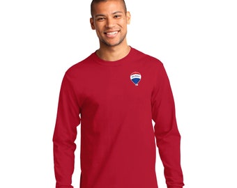 REMAX Long Sleeve T-Shirt Balloon Logo | Unisex Realtor T-shirt | Pre-Shrunk Cotton |  Shirt | Realtor Clothing | REMAX Apparel