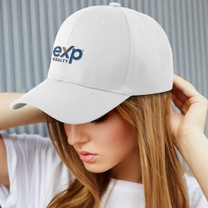 Embroidered eXp Realty Cap | Custom eXp Realty embroidered cap for men and women | Custom Realtor Hats | Custom Realty Baseball Cap