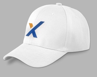 Embroidered eXp "X" Logo Cap | Custom eXp Realty embroidered cap for men and women | Custom Realtor Hats | Custom Realty Baseball Cap