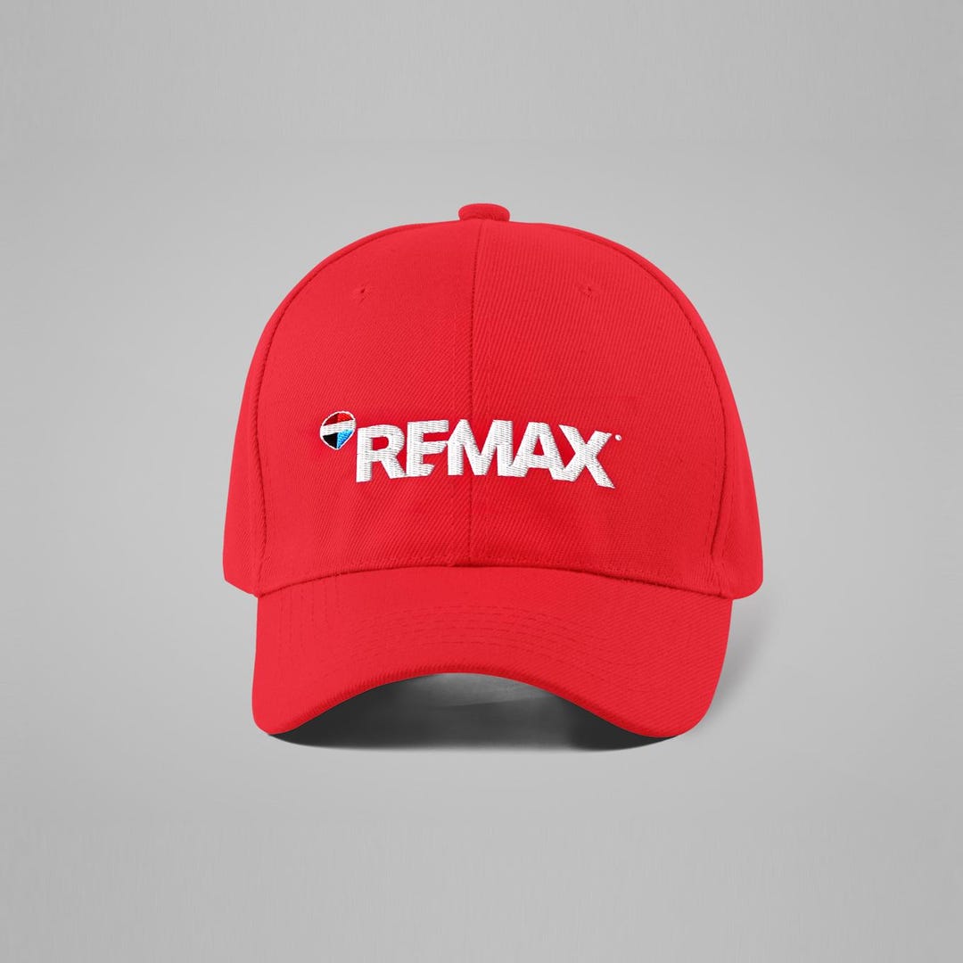 New REMAX Logo Cap | 2025 REMAX Logo Embroidered Cap for Men and Women ...