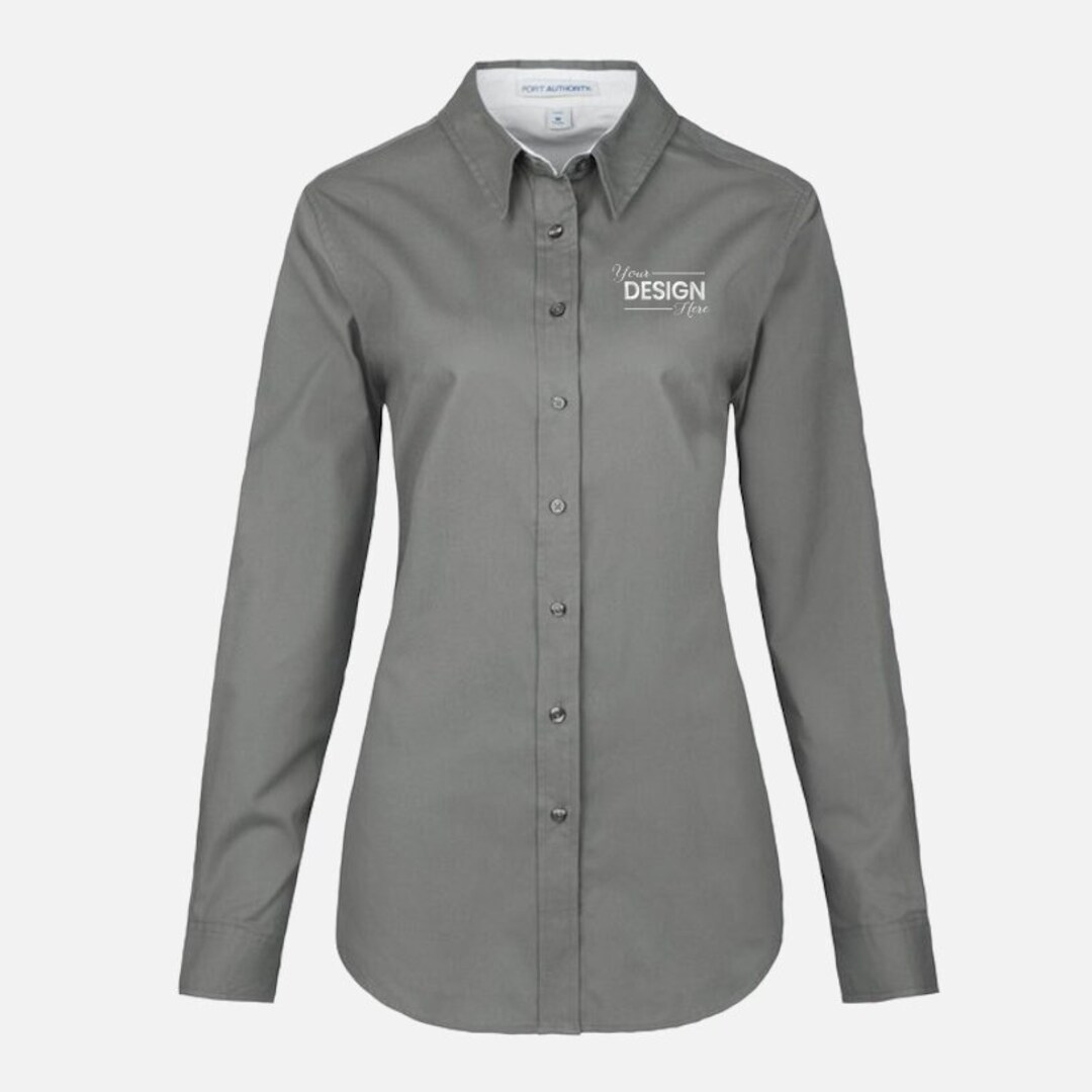 Ladies Embroidered Shirt Dress main image 1