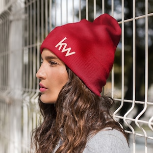 Keller Williams Beanie | KW embroidered beanie for men and women | Custom Branded Realtor Beanies