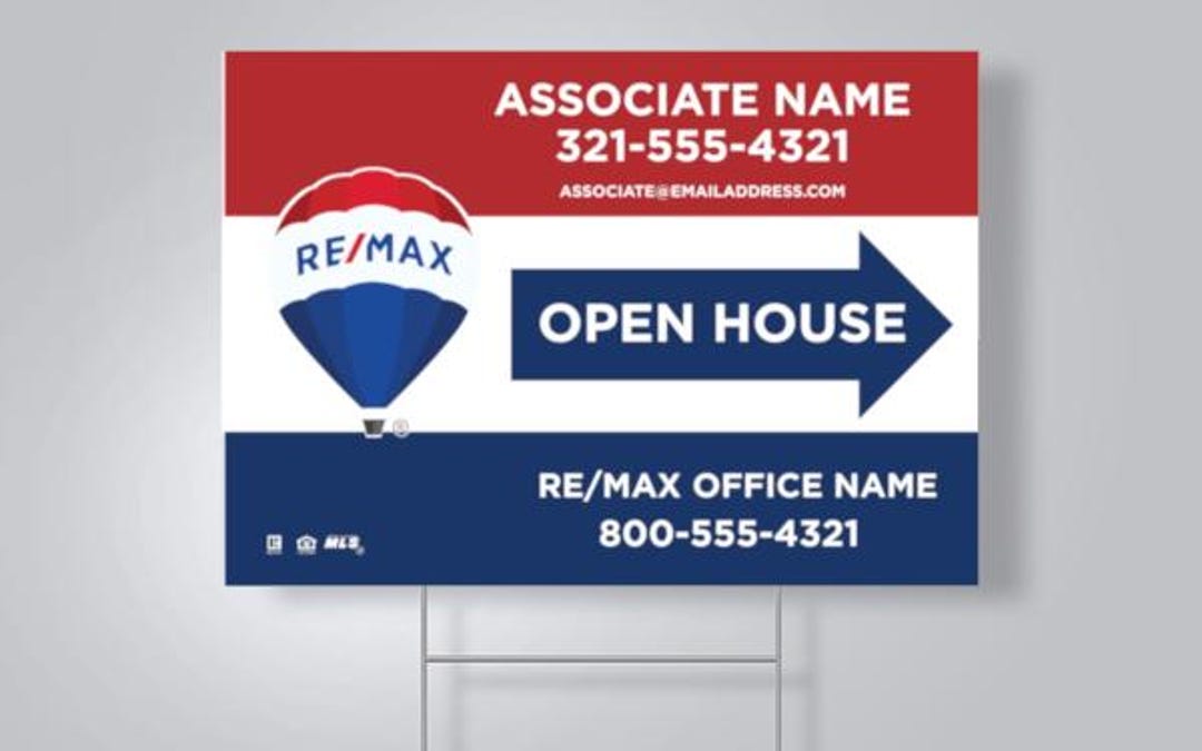 REMAX Open House Sign - 18